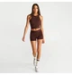 Спортивный топ женский Nike Pro Dri-Fit Crop Tank Brown M Коричневый FQ7934-227 - изображение 4