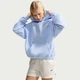 Худі жіноче Nike Studio Fleece Oversized Pullover Hoodie IU3725-407 M Синє - зображення 5
