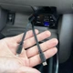 Автомобільний зарядний пристрій в прикурювач 4 в 1 з швидкою зарядкою USB портами та підсвіткою Зоряне небо чорний - зображення 3