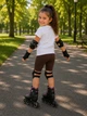 Велосипедки Rib Kiddo шоколадный 98 см - изображение 2