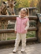 Жилетка стеганая Daisy Kiddo розовый 104 см - изображение 1