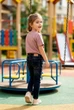 Футболка "Good Memories" с котенком Kiddo пудровый 122 см - изображение 2
