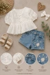 Комплект Blossom Charm Kiddo белый 110 см - изображение 3