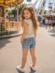 Футболка Butterfly Magic Kiddo бежевий 122 см - зображення 2