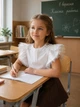 Блуза з мереживними крильцями Kiddo Молочний розмір 140 (KIDDO-AF95D9B4B6AD425E9F1C44B693D4DE50) - изображение 1