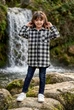 Сорочка тепла довга в клітинку для дівчинки Kiddo Чорний розмір 152 (KIDDO-7498F70E02C14D43A6FE107F72CFE70A) - зображення 1