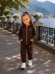 Костюм Sparkle Mia Kiddo шоколадный 110 см - изображение 1