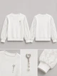 Блуза Elegant Lace Kiddo Молочний Soft Pearl розмір 146 (KIDDO-36C9F00005184E38AB1DE65F6EF60851) - зображення 3