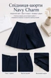 Юбка-шорты Navy Charm Kiddo темный синий 134 см - изображение 2
