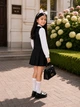 Комплект жилетка и юбка Crystal Kiddo черный 152 см - изображение 2