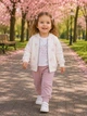 Комплект-тройка “Bloom Love” Kiddo пудровый 86 см - изображение 1