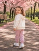 Комплект-тройка “Bloom Love” Kiddo пудровый 86 см - изображение 2
