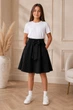 Юбка Grace Flair Kiddo С бантиком 134 см - изображение 1