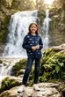 Кардиган вязаный с бантиками Kiddo темный синий 158 см - изображение 1
