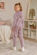 Костюм спортивный «Line» Kiddo лиловый 92 см - изображение 2