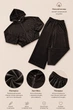 Костюм велюровий Velvet Palazzo Trend Kiddo шоколадный 128 см - изображение 3
