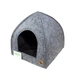 Лежак-палатка №2 Реги "Lucky Pet", серая, 40х40х42см - изображение 1