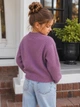 Кардиган Cozy Alpaca Kiddo лиловый 140 см - изображение 2