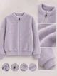 Кардиган Cozy Alpaca Kiddo Лаванда розмір 116 (KIDDO-75D3E1FEBC9947FDB635CEA919DE6480) - изображение 3