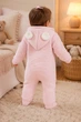 Комбинезон теплый вязаный Little Bear Kiddo розовый 74 см - изображение 2