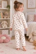 Піжама для дівчинки Cotton Flowers Kiddo Пудра розмір 92 (KIDDO-8E9CA22D7F7A4D259BF0C658DADBC379) - зображення 3