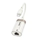 Кабель-перехідник HOCO UA41 UA41B Crystal Type-C ethernet adapter(100 mbps) apricot - зображення 1