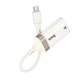 Кабель-перехідник HOCO UA41 UA41B Crystal Type-C ethernet adapter(100 mbps) apricot - зображення 6