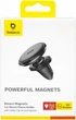 Автотримач Baseus Magnetic with Cable Clip Airvent Black - зображення 7