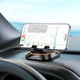 Автотримач для телефона BOROFONE BH116 Vicktory car holder for dashboard Black - зображення 8