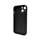 Чохол для смартфона AG Glass Matt Frame Color Logo for Apple iPhone 15 Graphite Black - изображение 2
