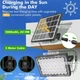 Солнечный уличный прожектор CLY SL-FL05 - изображение 2