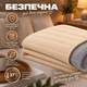Електропростирадло Termosoft тепле простирадло з підігрівом Kayfovo 120*160 полуторка байка Персиковий - зображення 5