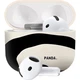 Чехол Yingkaida для AirPods 4 [Panda White], защитный чехол для наушников Apple, чехол для беспроводных Bluetooth-наушников, противоударный креативный нескользящий футляр для хранения. - изображение 1