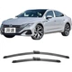 Стеклоочиститель Paisu Tengge для Volkswagen CC/Viloran (модели с 2019 года по настоящее время), оригинальная резиновая полоска для щетки стеклоочистителя без костей, квадратная, 26/19 дюймов. - изображение 2