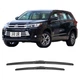 Бескаркасные щетки стеклоочистителя Paisu для Toyota Highlander 09-21, оригинальные заводские бесшумные резиновые щетки, длина 26+20 дюймов. - изображение 3