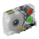 Термотрансферная лента для этикеток Handylabels Q Series, термоусадочная трубка, желтая, 9 мм x 2 м - изображение 4