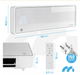 Воздушная завеса MalTec PT5800W-WH Wi-Fi 2000 Вт, керамический PTC обогреватель, пульт, таймер, дисплей, белая 115252 - изображение 3