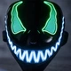 Неоновая маска Веном. Led Halloween маска Venom - изображение 7
