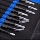 Набір антистатичних пінцетів ESD Precision Tweezers 9 в 1 для електроніки, пайки, SMD та моделювання в чохлі - изображение 3