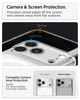 Чехол Spigen Ultra Hybrid MagFit для iPhone 18 Pro Max Clear White (ACS12118) - изображение 14