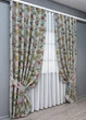 Комплект штор VR-Textil Лен Прованс 200х270 2шт и Тюль 600х270 2083ш-115т Разноцветный с белым 71-218/7 - изображение 2