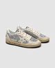 Жіночі кросівки повсякденні Golden Goose Ball Star In Silver Glitter With Ice-Gray Suede Inserts 37 (23,5 см) Сірий - зображення 7