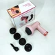 Антицеллюлитный массажер для тела с 4 насадками и 6 скоростями Deep Rolling Massager розовый - изображение 4