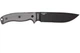 Ніж туристичний для польової кухні Esee Model 6 Gray Micarta Partially Serrated ESEE-6S-KO (knife only) - изображение 2