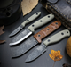 Ніж туристичний для польової кухні ESEE Camp Lore PR4 Micarta Blackwashed ESEE-PR4-BO - изображение 10