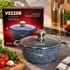 Каструля Vezzer з кришкою 2.5 л Сіра (VZ8041) - зображення 7