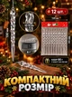 Новогодние украшения «сосульки» для рождественской елки (набор бурульки 12 шт.) Прозрачные акриловые - изображение 4