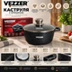 Каструля Vezzer з кришкою 2.5 л Чорна (VZ8038) - зображення 8