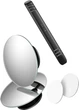 Автомобільні додаткові дзеркала сліпих зон Baseus Full View Blind Spot Mirror Black (2 шт.) ACMDJ-01 - зображення 1