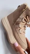 Зимние ботинки для девочки Clibee 57-2 beige беж р.36-22,5 см - изображение 6